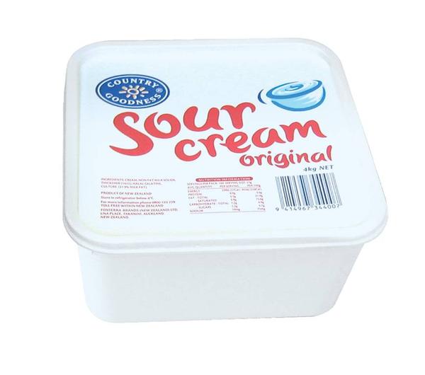 Reformulated Country Goodness Sour Cream